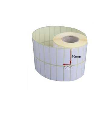 لیبل| برچسب پرینتر/برچسب کاغذی سایز 50 × 25