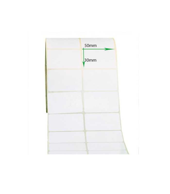 لیبل| برچسب پرینتر کاغذ پشت چسب دار سایز 50 × 30