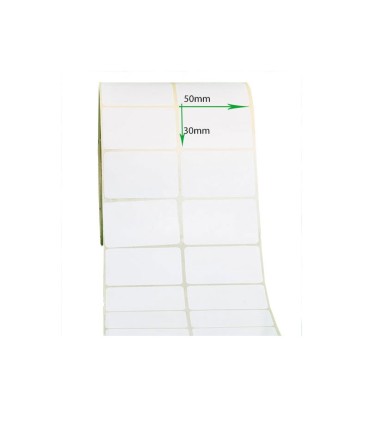 لیبل| برچسب پرینتر/کاغذ پشت چسب دار سایز 50 × 30