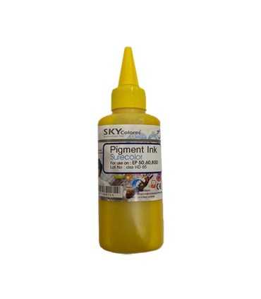 جوهر پرینتر/جوهر پیگمنت 100 سی سی اسکای اپسون رنگ زرد SKY epson