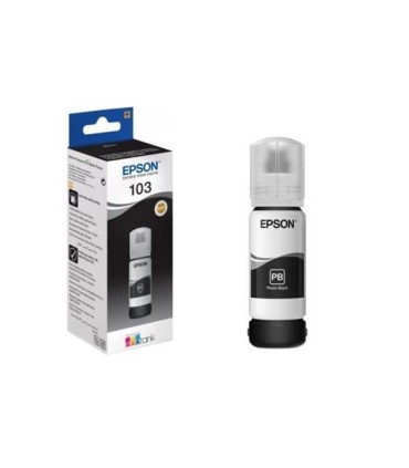 جوهر|مخزن|تانک|قابل شارژ/جوهر مشکی 103 اپسون EPSON