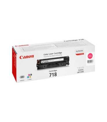 کارتریج | تونر/ست کامل کارتریج لیزری رنگی کانن Canon 718