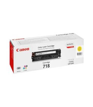 کارتریج | تونر/ست کامل کارتریج لیزری رنگی کانن Canon 718