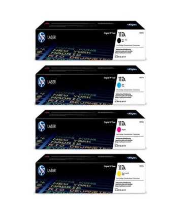 لیزر رنگی اچ پی HP/ست کامل کارتریج لیزری رنگی اچ پی Hp 117a