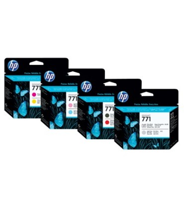 هد ( پلاتر | پرینتر )/هد فوتو بلک خاکستری روشن پلاتر اچ پی HP 771 CE020A