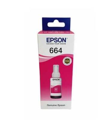 جوهر|مخزن|تانک|قابل شارژ/ست چهار رنگ جوهر اپسون Epson 664