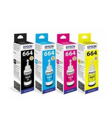 جوهر|مخزن|تانک|قابل شارژ/جوهر اصلی پرینتر اپسون EPSON L555