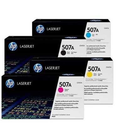 لیزر رنگی اچ پی HP/ست کامل کارتریج لیزری رنگی اچ پی Hp 507a