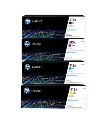 کارتریج | تونر/ست کامل کارتریج لیزری رنگی اچ پی HP 415A