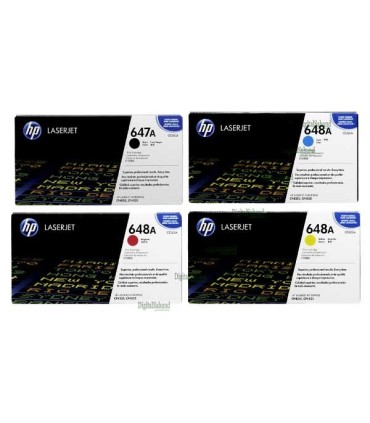 لیزر رنگی اچ پی HP/ست کامل کارتریج لیزری رنگی اچ پی Hp 647A - 648A