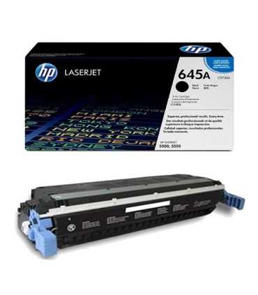 لیزر رنگی اچ پی HP/کارتریج مشکی اچ پی لیزری HP 645A BLACK C9730A