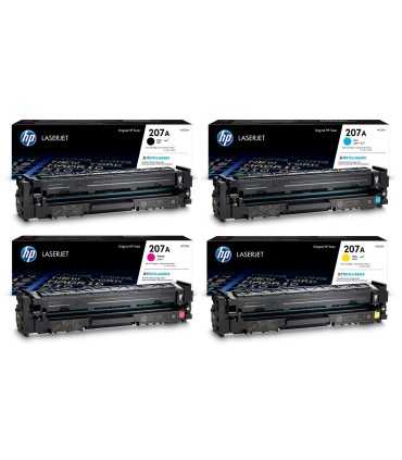 کارتریج | تونر/ست کامل کارتریج لیزری رنگی اچ پی HP 207A