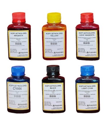 جوهر خوراکی/جوهر خوراکی چاپ کیک رنگ زرد KOPYKAKE