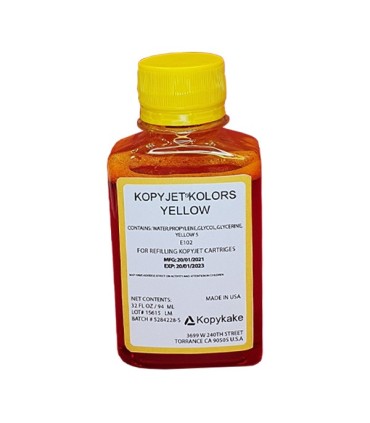 جوهر خوراکی/جوهر خوراکی چاپ کیک رنگ زرد KOPYKAKE