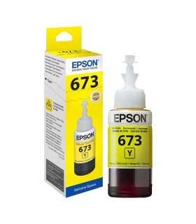 جوهر|مخزن|تانک|قابل شارژ جوهر زرد اپسون Epson 673