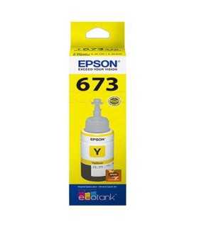 جوهر|مخزن|تانک|قابل شارژ جوهر زرد اپسون Epson 673