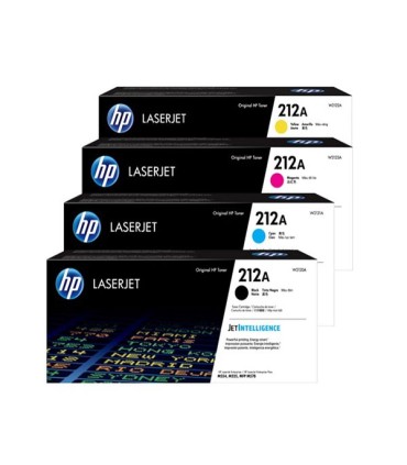 کارتریج | تونر/ست کامل کارتریج لیزری رنگی اچ پی HP 212A