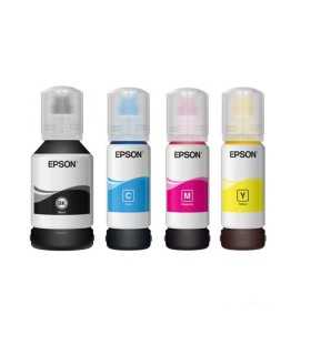 جوهر|مخزن|تانک|قابل شارژ ست چهار رنگ جوهر اپسون 101 EPSON