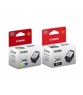 جوهر افشان کانن Canon/پک کارتریج کانن مدل PG-245 مشکی و CL- 246 رنگی بسته دو عددی