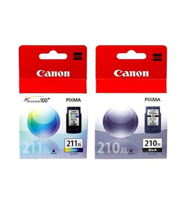 جوهر افشان کانن Canon/بسته دوتایی کارتریج کانن PG-210 و Canon CL-211