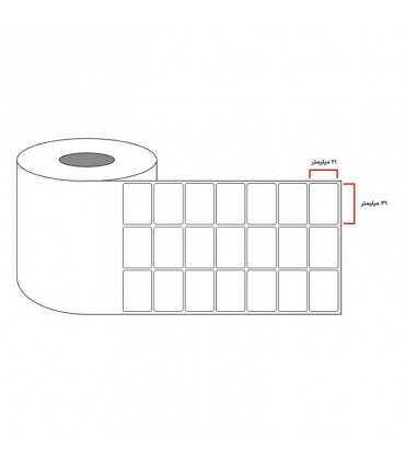 محصولات جانبی/لیبل pvc 21x31 سه ردیفه