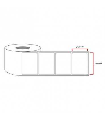 محصولات جانبی/لیبل pvc 34x51 تک ردیفه