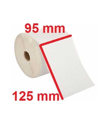 محصولات جانبی/لیبل pvc 95x125 تک ردیفه