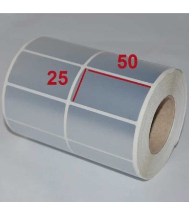 محصولات جانبی/لیبل متال دو ردیفه 25×50