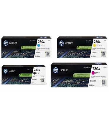 کارتریج | تونر/ست چهار رنگ کارتریج لیزری اچ پی HP 230a