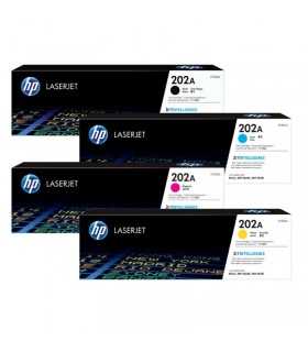 کارتریج | تونر/ست کامل کارتریج لیزری رنگی اچ پی Hp 202A