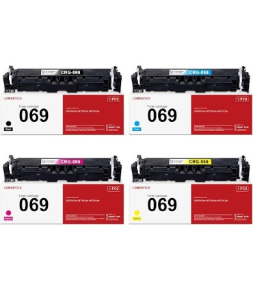 کارتریج | تونر/ست کامل کارتریج لیزری رنگی کانن CANON 069