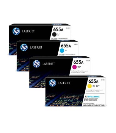 کارتریج | تونر/ست 4 رنگ کارتریج تونر لیزر رنگی HP 655A