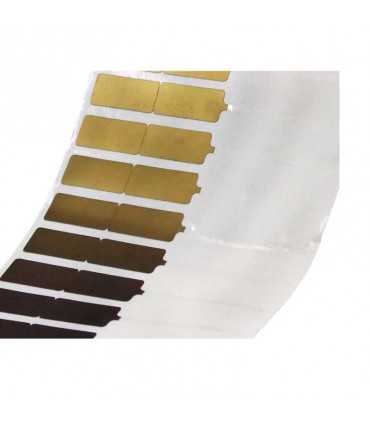 محصولات جانبی/لیبل جواهر دم شیشه طلایی Golden Jewelry Tag