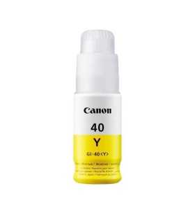 جوهر|مخزن|تانک|قابل شارژ/جوهر زرد اصلی کانن CANON GL40 YELLOW