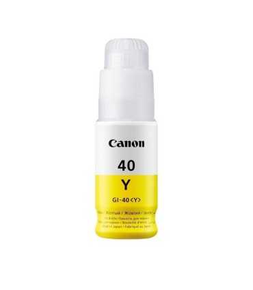 جوهر|مخزن|تانک|قابل شارژ/جوهر زرد اصلی کانن CANON GL40 YELLOW
