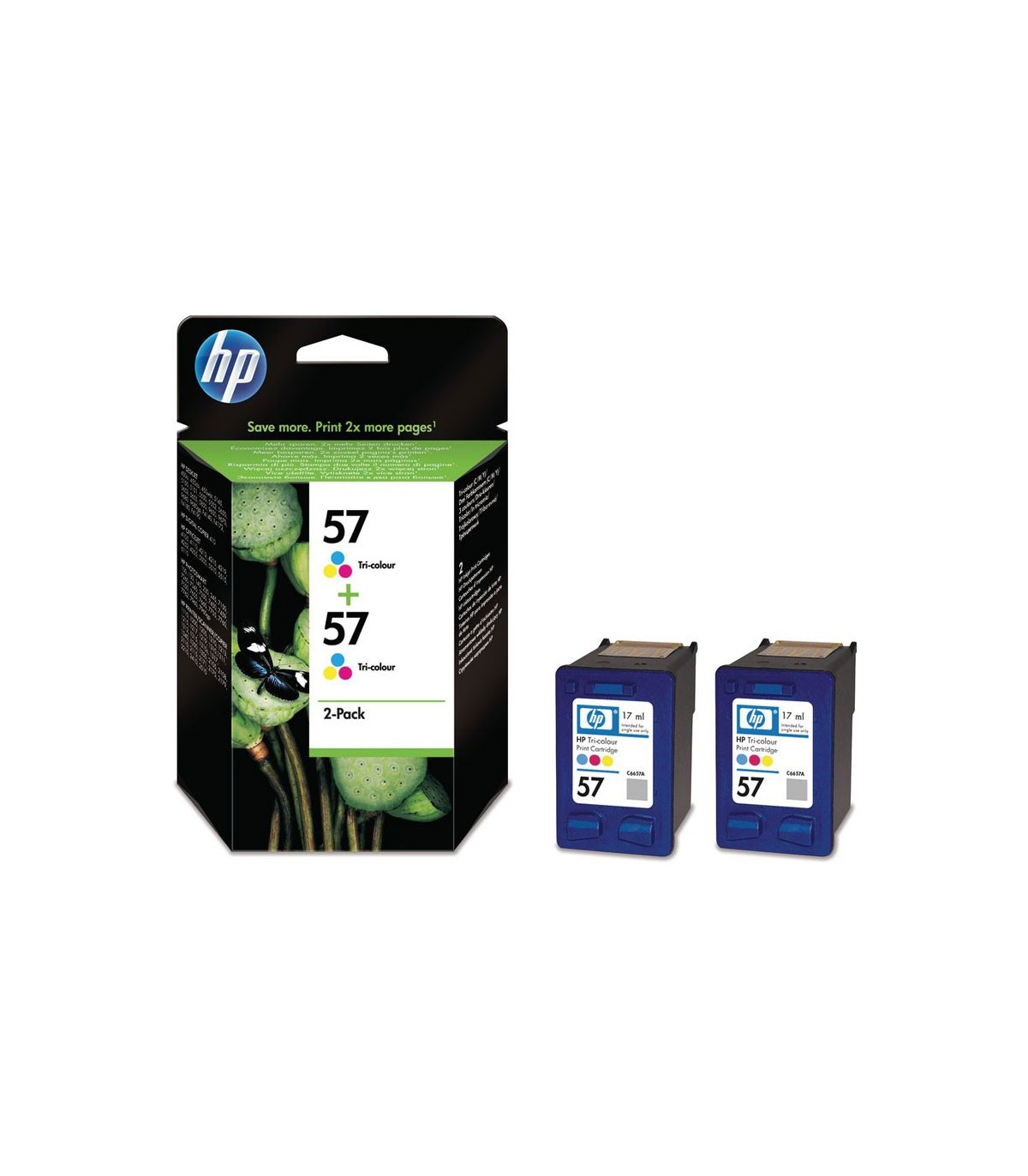 قیمت و خرید کارتریج رنگی HP 57 C6657AE | دنیای کارتریج