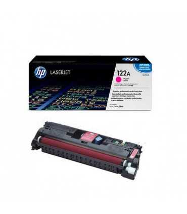 کارتریج | تونر/کارتریج قرمز اچ پی لیزری HP 122A Magenta Q3963A