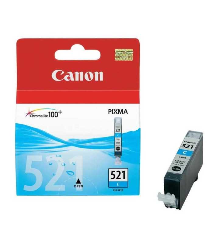 جوهر افشان کانن Canon کارتریج آبی کانن CANON CLI 521 CYAN
