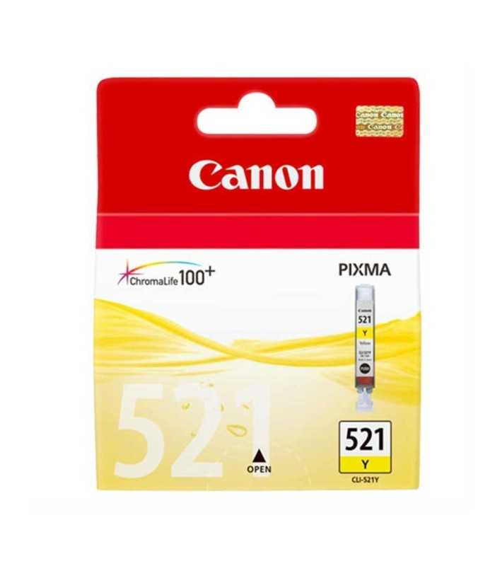 جوهر افشان کانن Canon کارتریج زرد کانن CANON CLI 521 YELLOW