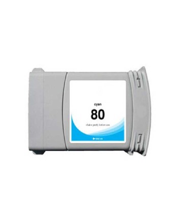 کارتریج | تونر/کارتریج پلاتر آبی اچ پی HP 80 350-ml Cyan C4846A