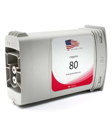 کارتریج | تونر/کارتریج پلاتر قرمز اچ پی HP 80 350-ml Magenta C4847A