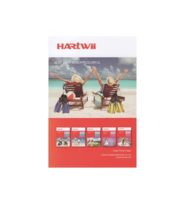 محصولات جانبی/کاغذ فتو گلاسه دو رو 200 گرمی 20 برگ A4 هارتوی Hartwii