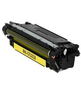 کارتریج زرد اچ پی لیزری HP 654A Yellow CF332A