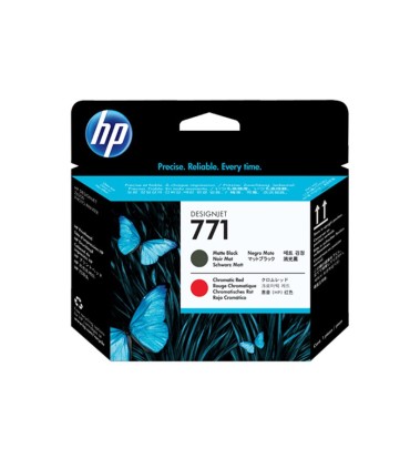 هد ( پلاتر | پرینتر )/هد مشکی قرمز کروماتیک پلاتر اچ پی HP 771 CE017A