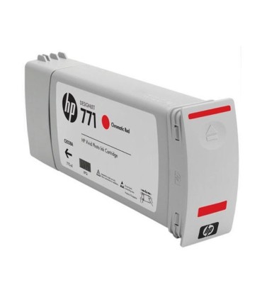 کارتریج | تونر/کارتریج پلاتر قرمز کروماتیک اچ پی HP 771C 775-ml Chromatic Red