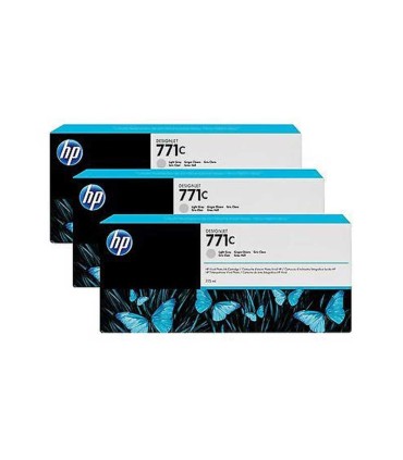 کارتریج پلاتر/کارتریج پلاتر خاکستری اچ پی HP 771C 775-ml Light Gray DesignJet Ink Cartridge B6Y14A