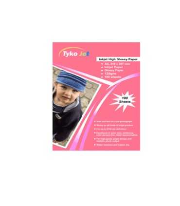 محصولات جانبی/کاغذ فتوگلاسه 250گرم 20برگ A4 Tyko