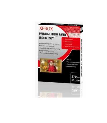 محصولات جانبی/کاغذ فتوگلاسه براق 270گرم 50برگ XEROX A4