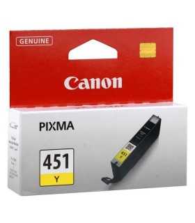 جوهر افشان کانن Canon کارتریج زرد کانن CANON CLI 451 YELLOW