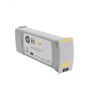 کارتریج پلاتر/کارتریج پلاتر زرد اچ پی HP 771C 775-ml Yellow B6Y10A
